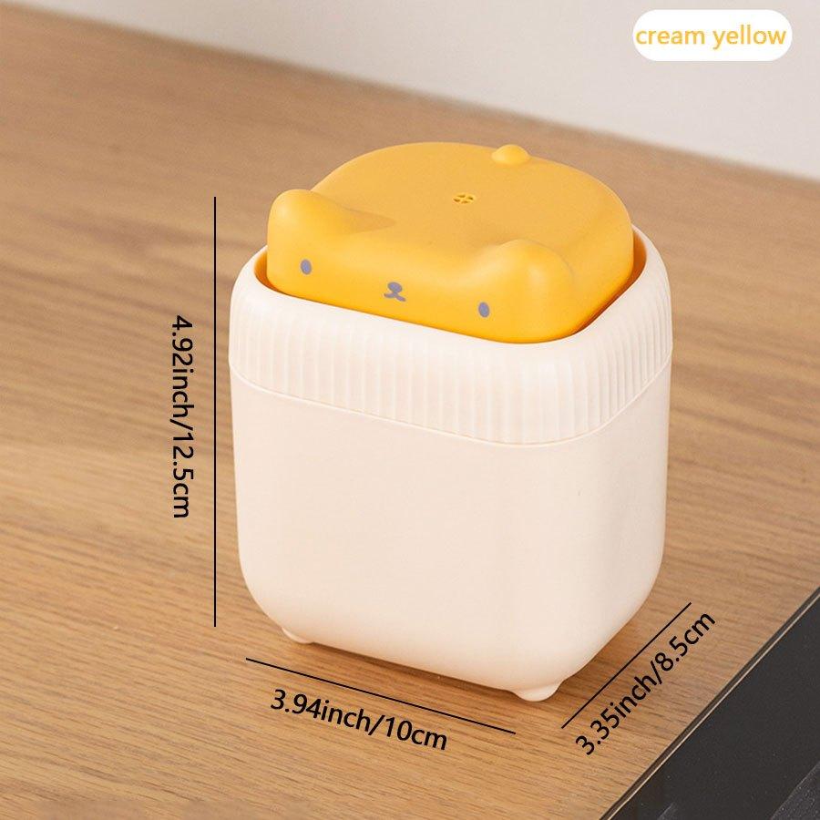 

Press-Type Soap Dispenser, Kitchen Detergent Press Dispenser, Manual Dispenser, Sponge Press Soap Dispenser жовтий