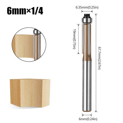 1 4in Shank Bit Wood Router Bit Industrial Grade Router Bit Compatible Engraving Machine Bit Power Tool Accessory