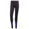 Adidas Techfit Recharge Sports Tights, Men's, Black/Lucid Blue (IB6075), Size XS