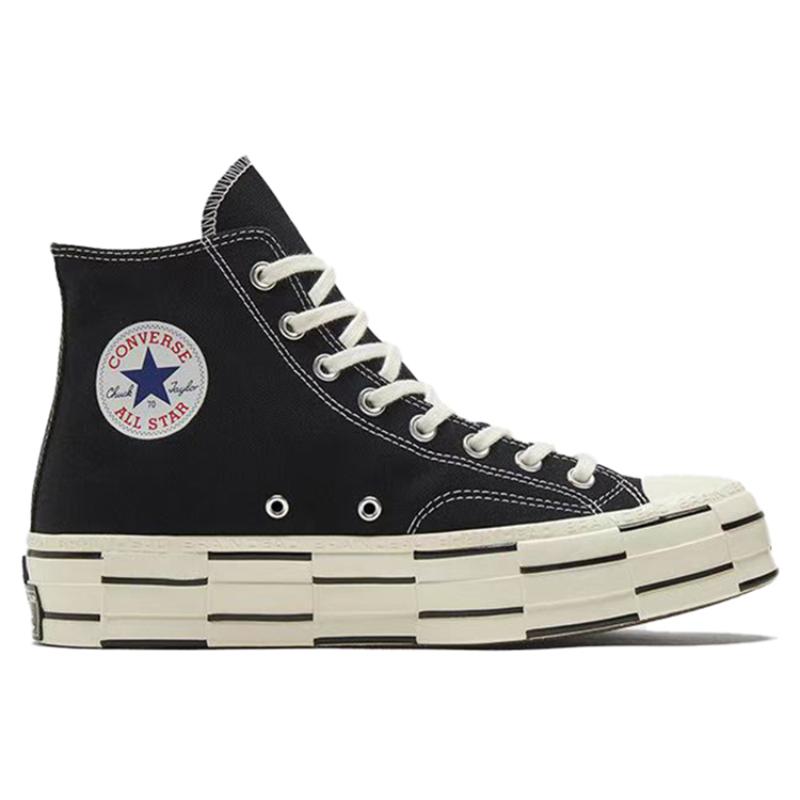 Brain Dead x Converse 1970s Brain Dead Co-branded Platform High Top Canvas Unisex Black & White