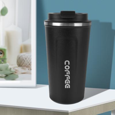 For Tea Water Coffee Thermal Mug Leak_Proof Travel Thermo Cup Double Stainless Steel Car Thermos Mug Thermo Cafe 380/510ML Coffee Mug