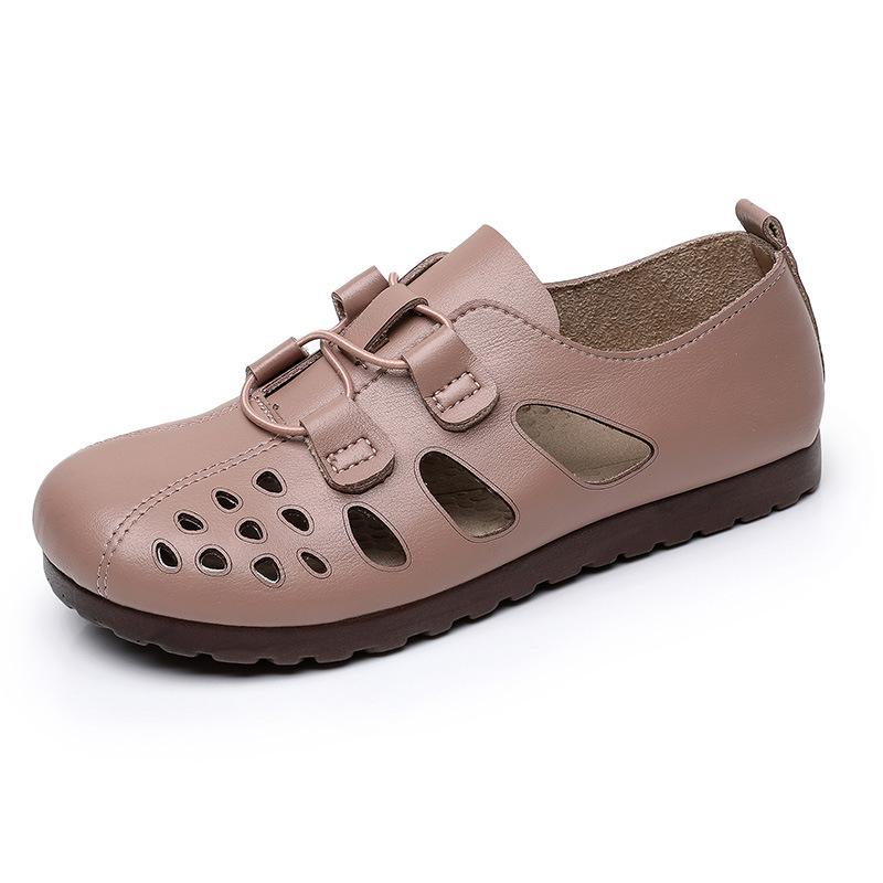 

Shoes women s spring and autumn new breathable fashion single shoes comfortable breathable mother shoes casual versatile women s shoes 35