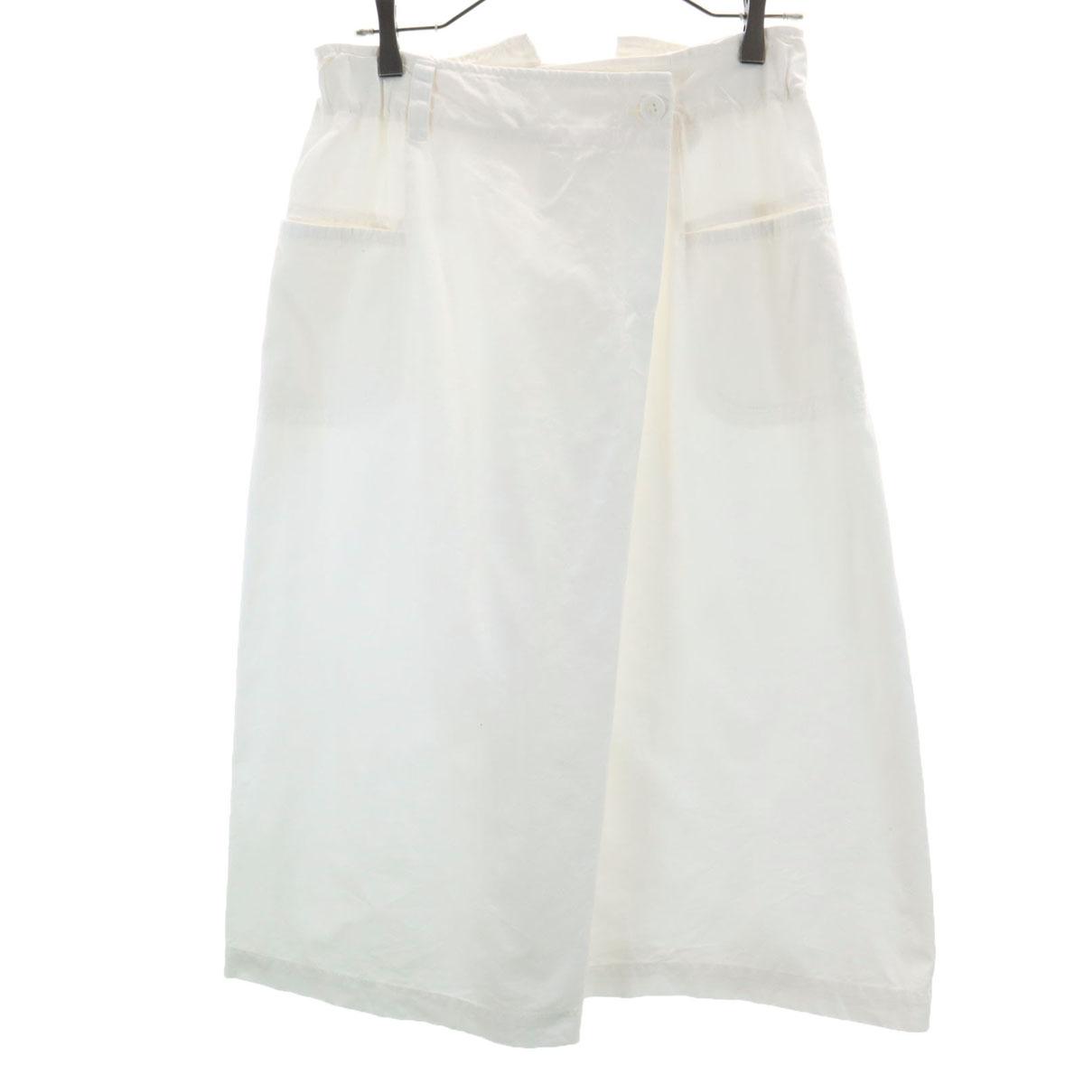 

Y s for living Long skirt white Youji Yamamoto Women Used