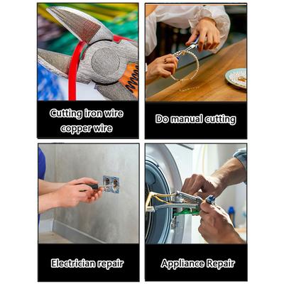 Schmuckzange aus Edelstahl Ergonomischer Griff Spitzzange für Schmuckherstellung Handarbeit Perlenarbeiten Reparaturwerkzeug