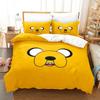 Nová kolekce povlečení Adventure Time Anime Povlak na přikrývku Přikrývka Kolekce postelí Povlak na prošívanou deku Povlak na polštář Velikost King Queen Twin Pro kluky Dívky Dospělé