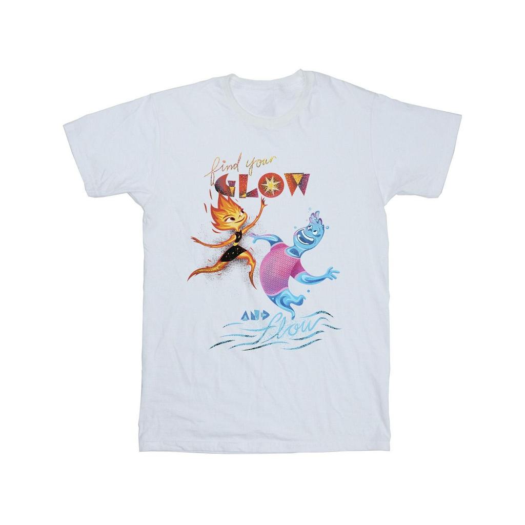 Elemental Girls Grow And Flow Cotton T-Shirt