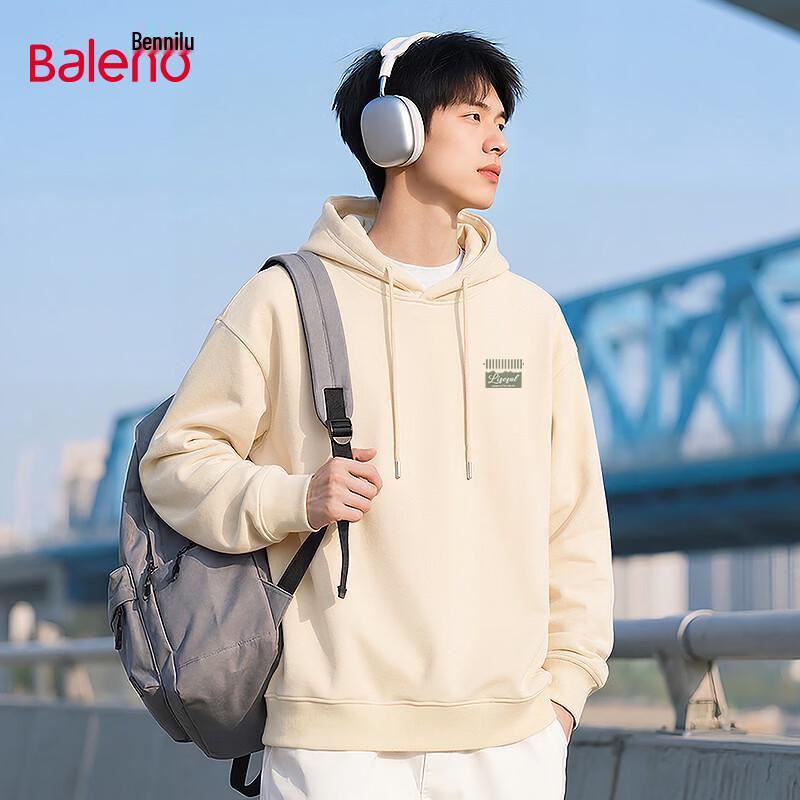 Baleno Men's Heavyweight Cotton Hoodie