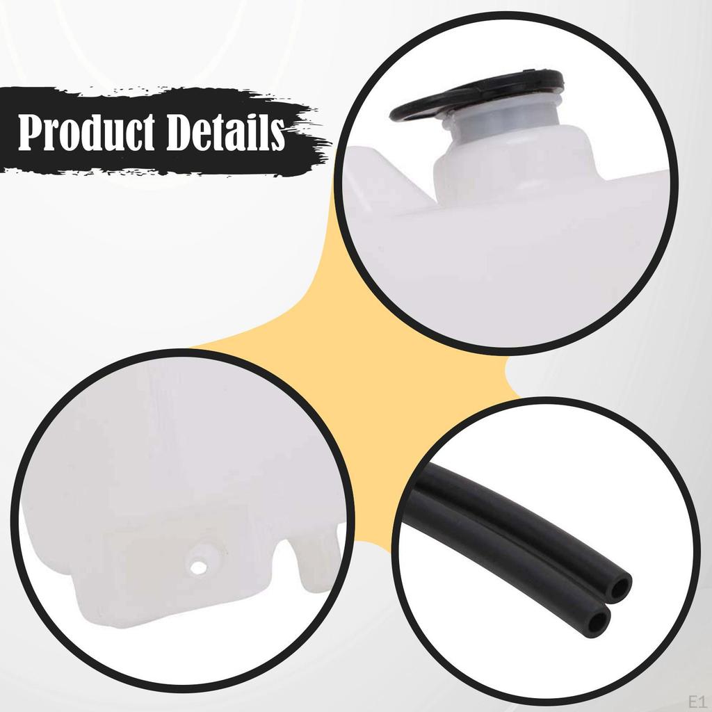 Motorcycle Radiator Coolant Water Tank Functional for Yfz350 1987-2006 Easy to Use