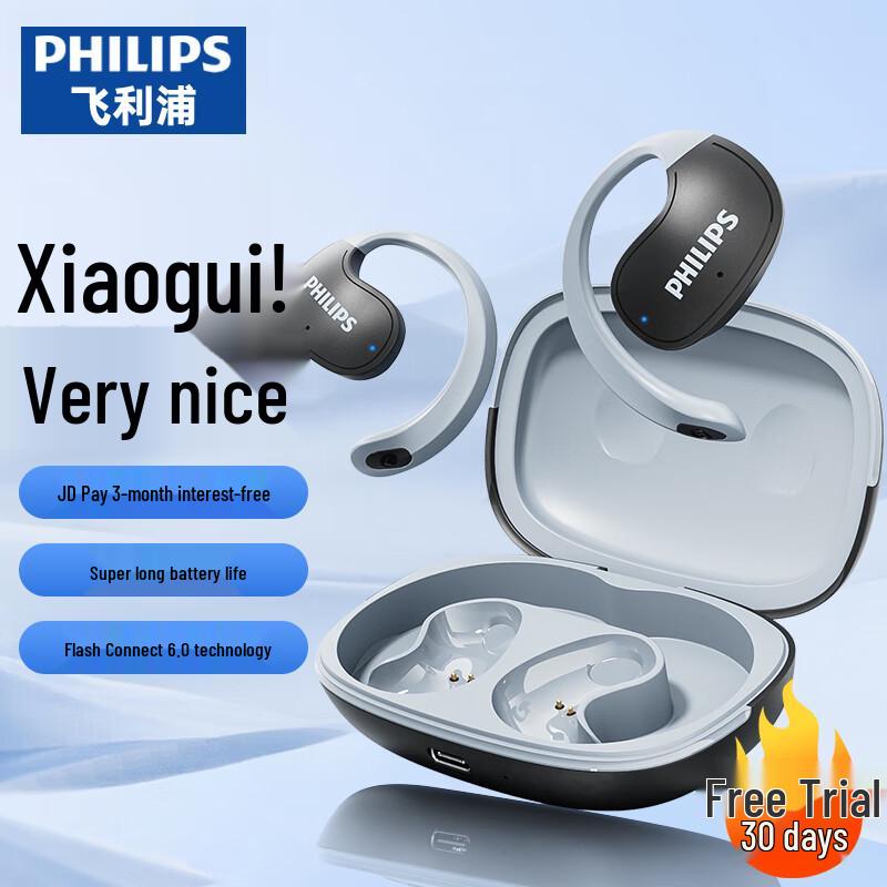 

Philips TAT2708 Open-Ear Sports Bluetooth Earbuds