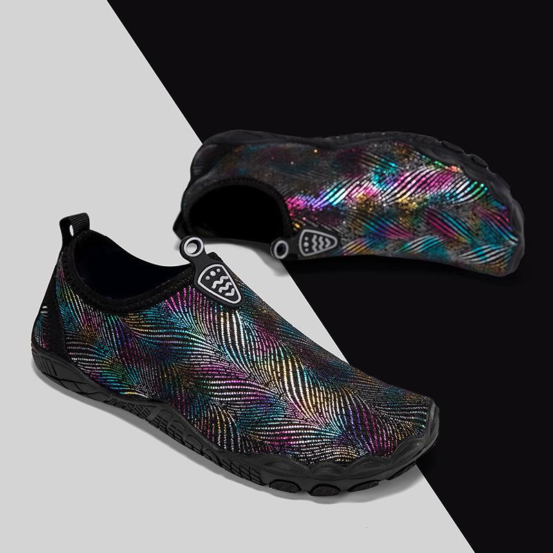 Creek shoes snorkeling water shoes amphibious non-slip beach shoes outdoor wading shoes men's and women's quick-drying skin swimming shoes