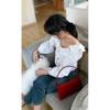 IELGY High-End Baguette Underarm Bag Niche Design Shoulder Messenger Bag Simple Fashion Red Wedding Bag