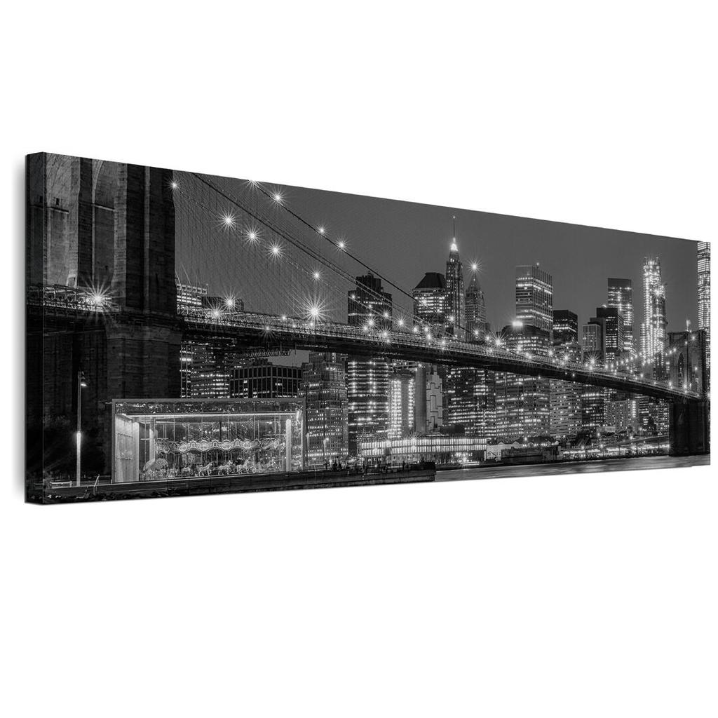 Picture on Italian canvas 120 x 40 cm - modern style - cities Picture on Italian canvas 135 x 45 cm - modern style - cities
