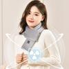 USB Women Men Heating Scarf Temperature Scarf 3 Gears Adjustable USB Charging Heat Control Neck Warmer For Cycling Camping