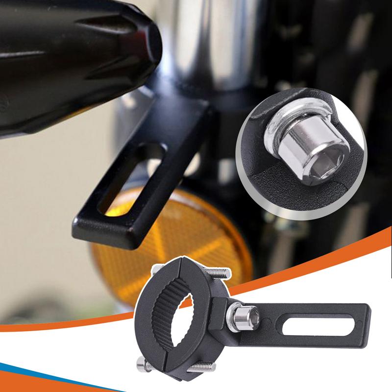 Motorcycle Headlight Mount Aluminum Alloy Spotlight Mount Bracket Adjustable Light Lamps Holder For Spotlights Running Lights
