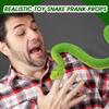 Reptile Animal Rattlesnake Model Soft TPR Simulation Snake Funny Snake Action Figures  Prank Toy
