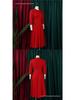 African Plus Size Women's Elegant Stand Collar Big Swing Dress