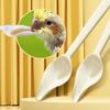 Pointed Bird Feeder Spoons Parrots Feeding Scoops- Beak-Imitation Cockatiel Milk Feed Liquid Diet Bird Feeding