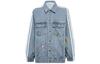 Jaquetas Jeans Originals X FIORUCCI Femininas Lapela Corte Reto Moderado FL4147