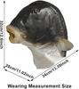Halloween Fish Head Latex Mask Realistic Animal Costume Horror Party Cosplay Full Head Mask