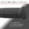 Daytona Motorcycle Grip for Handlebar Diameter 22.2 125mm Standard Rubber End Non-Penetration PROGRIP 714 Type Black 21548