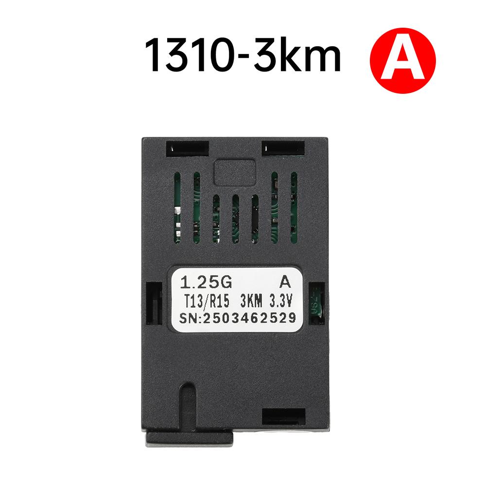1.25G 1*9 Fiber Optic Module 1000M Gigabit SC Single Mode Single Fiber 1310nm/1550nm Fiber Optic Transceiver 3KM/20KM A + B Kit