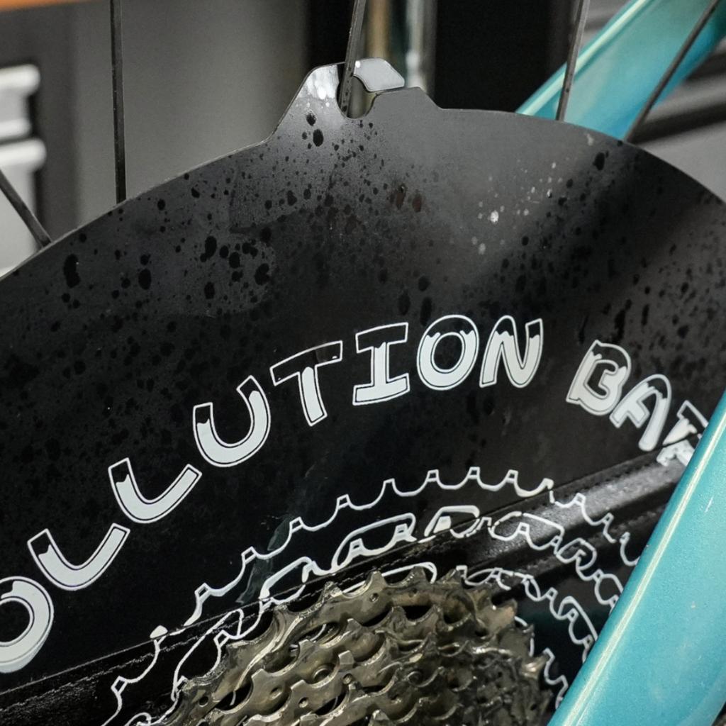 Bike Cleaning Guard Easy To Use Chain Cleaning Guard Bike Drivetrain Kit Lightweight Chain Brush Kit Printed Graphic