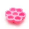 100/200/500pcs Eyelash Extension Pink Flower Glue Delay Cup Tattoo Adhesive Pigment Holders Grafting Eye Lashes Holding Trays
