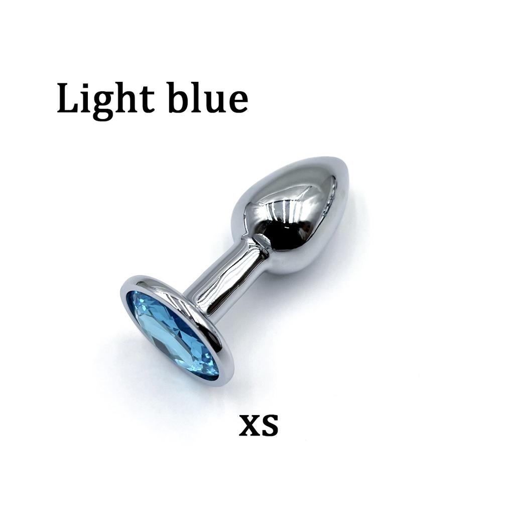 Kovová anální zátka šperk základ pro začátečníky až pokročilé 5 velikostí anální zátka