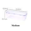 Plastic Bread Storage Box Airtight Food Storage Container Sandwich Bread Keeper with Lid Loaf Bread Container Kitchen Organizer