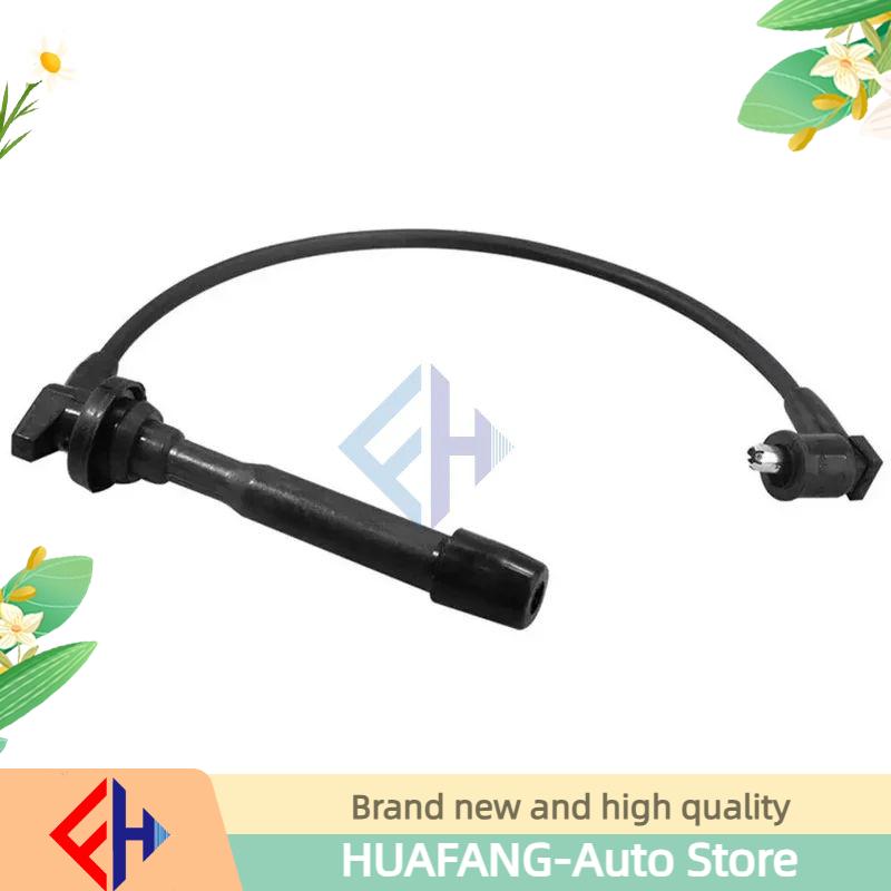 4pcs Spark Plug 27501-23B70 Spark Plug Wires for 96-12 Elantra Tiburon 05-08 Tucson