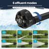 High Pressure Cordless Cleaner, 70 Bar Pressure Washer On 2 Battery, 6-in-1 Multi-Usage Buse, 5M Pipe, Mousse Pot