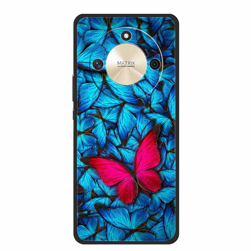 For Honor X9c Smart Case Animals Soft Silicone TPU Phone Cases Back Cover for Honor X9c Smart Protective Shockproof Cool Capa