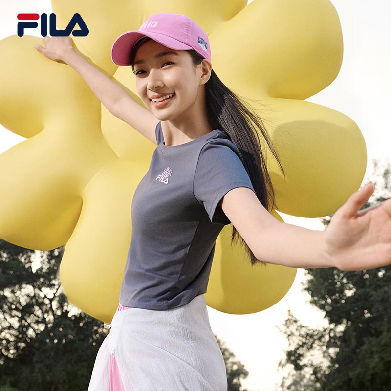 Fila Women's Slim Fit Cooling Cotton Short Sleeve T-Shirt