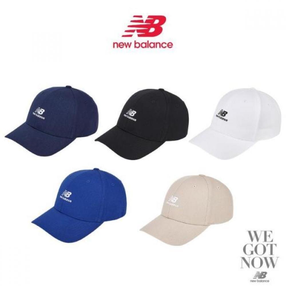 

New Balance Basic Logo Ball Cap Hat Nbgddae101 navy