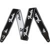 WeighLess Running Logo Strap 2 Inch Black White