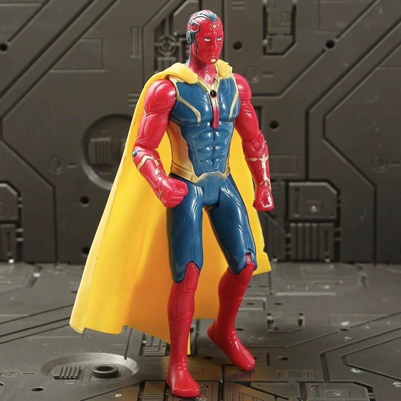 Cm Children Toys Marvel Anime Figures Spiderman Hulk Action Figure Iron Man Cartoon Kids Toy Christmas Gift Glow Doll Hobbies 17 Poseable 2