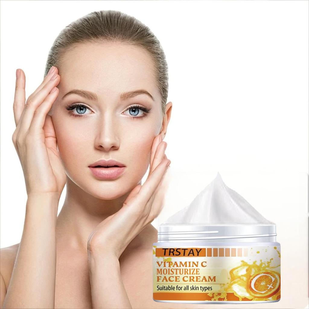 Moisturizing Cream Is Gentle and Non-irritating, Firms the Skin, Brightens the Complexion, Reduces Blemishes, Hydrates and Nourishes the Skin