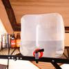 15 Litres Collapsible Water Container with Spigot Camping Water Storage Carrier Jug Foldable Portable Water Canteen for