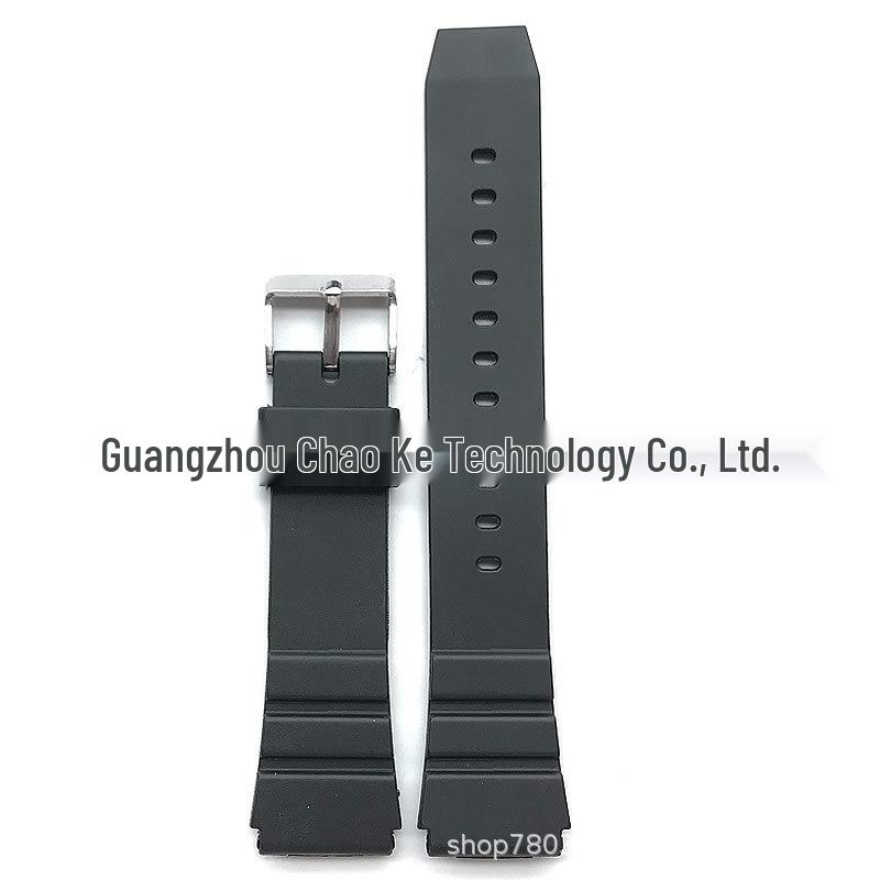 Retro Small Square Student Electronic Watch with Universal Rubber Strap (18/20/22/24MM) 22MM Lug