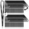 30Pcs Staff Lanyards Staff Badge Lanyard Keychain Lanyards Wrist Neck Lanyards Keychain Badge Holder Phone String Holder Lanyard