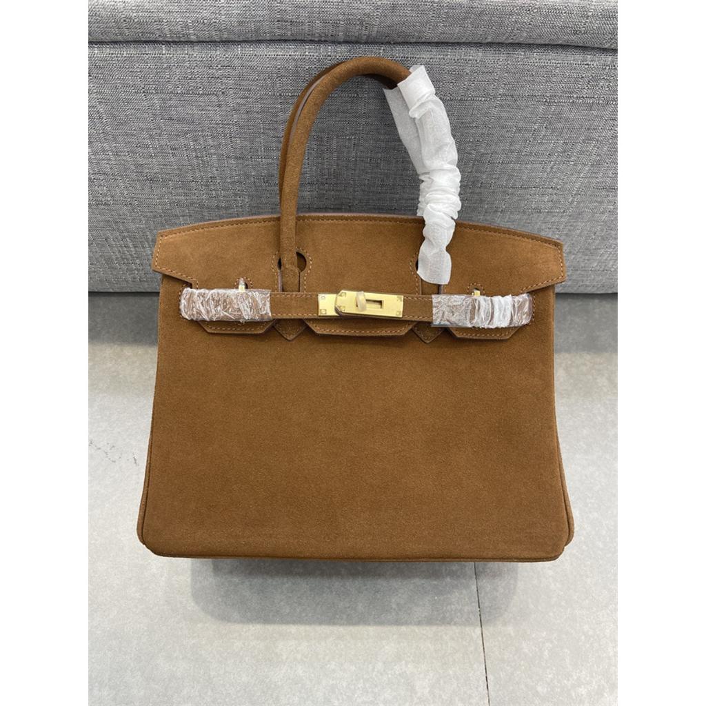 2024 Herbst und Winter neue Leder Damen Tasche matte Leder Wildleder Platin Tasche tragbar Schulter schräg über Körper Tasche