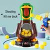 TikTok Style Children's Soft Bullet Gun Duck Toy with Sound and Light Effects