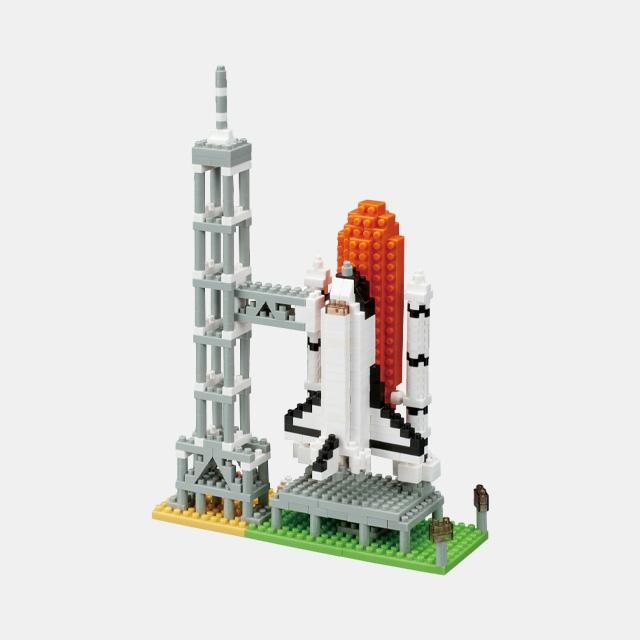 

[Bandai] Bandai Nano Block Space Shuttle & Launch Pad Building Set