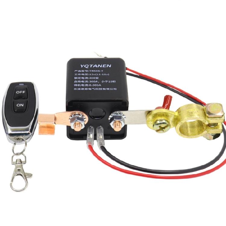 Battery Switch Relays 12V Remote Control Battery Disconnect Off Isolator Fob
