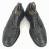 Lloyd Germany Heavy Leather Wingtip 25.0 Black Medallion Dress Shoes Business(USED)