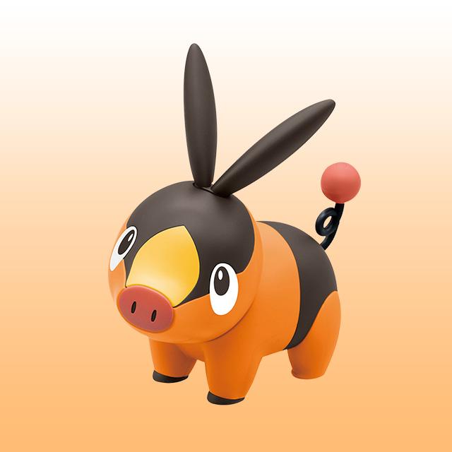 [Bandai] Pokemon Pokepla Collection QUICK!! 14 Tepig Model Kit