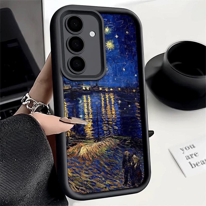 Phone Case for Samsung Galaxy A17 A16 A15 A14 A13 Van Gogh Oil Painting Aesthetics A56 A36 A26 A55 A35 A25 A54 A34 A24 A53 A33 A