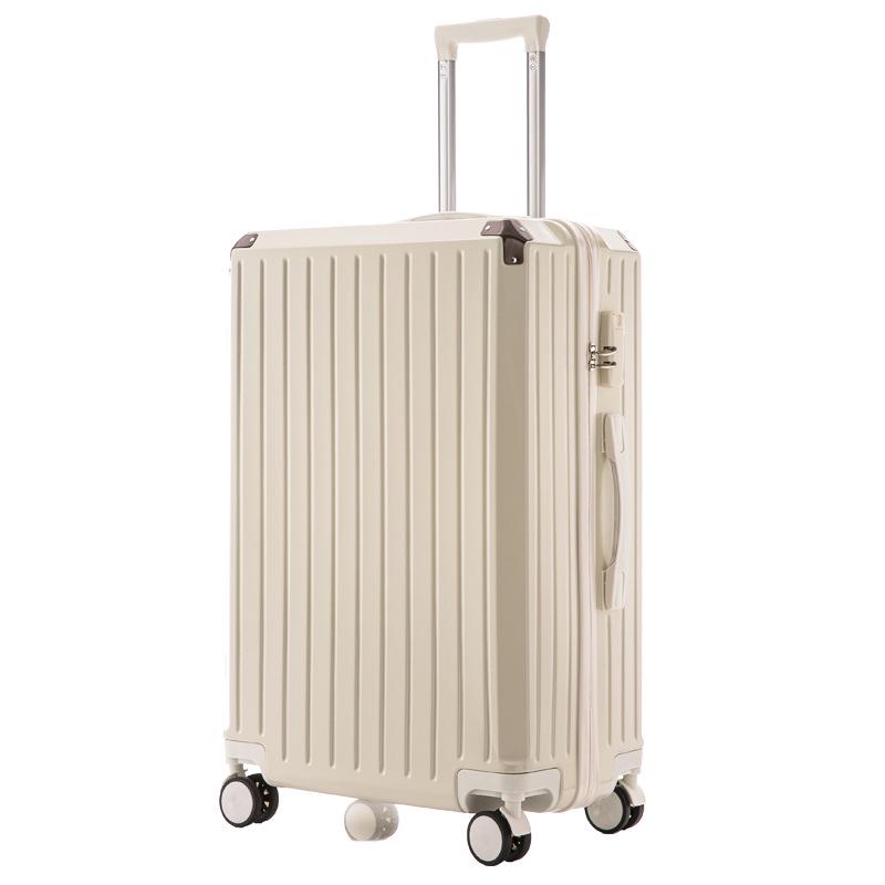 Durable Multifunctional Luggage with Cup Holder, Combination Lock, Rechargeable Features, and Large Capacity for Men and Women