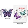Creative Colorful Butterfly Pattern Car Sticker Car Scratch Masking Sticker Motorcycle Sticker PVC Waterproof Sticker