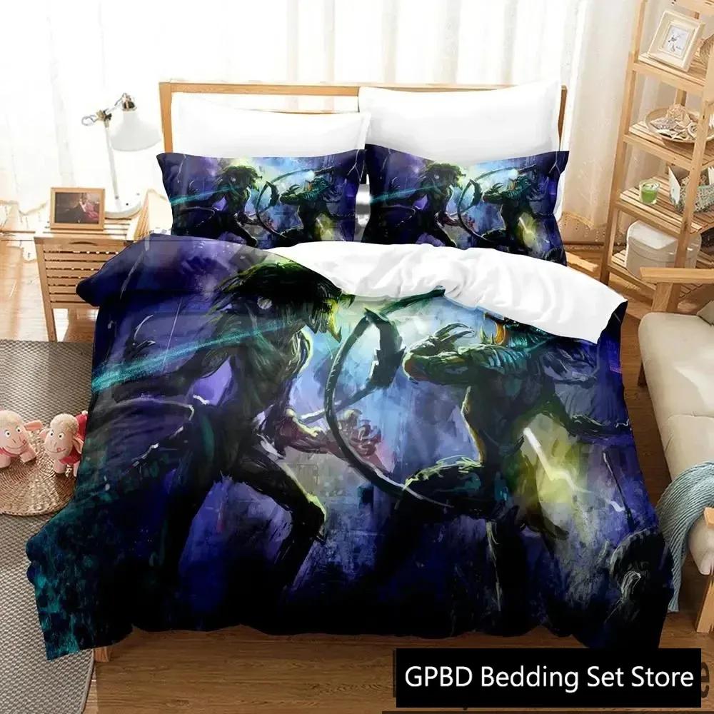 3D Print Movie The Predator Comfortable Duvet Quilt Cover Pillowcase Bedding Set Children Bedroom Decoration Home Textile